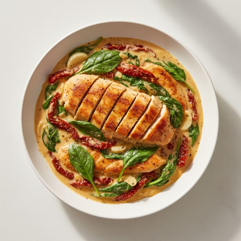 Creamy Tuscan Chicken Skillet