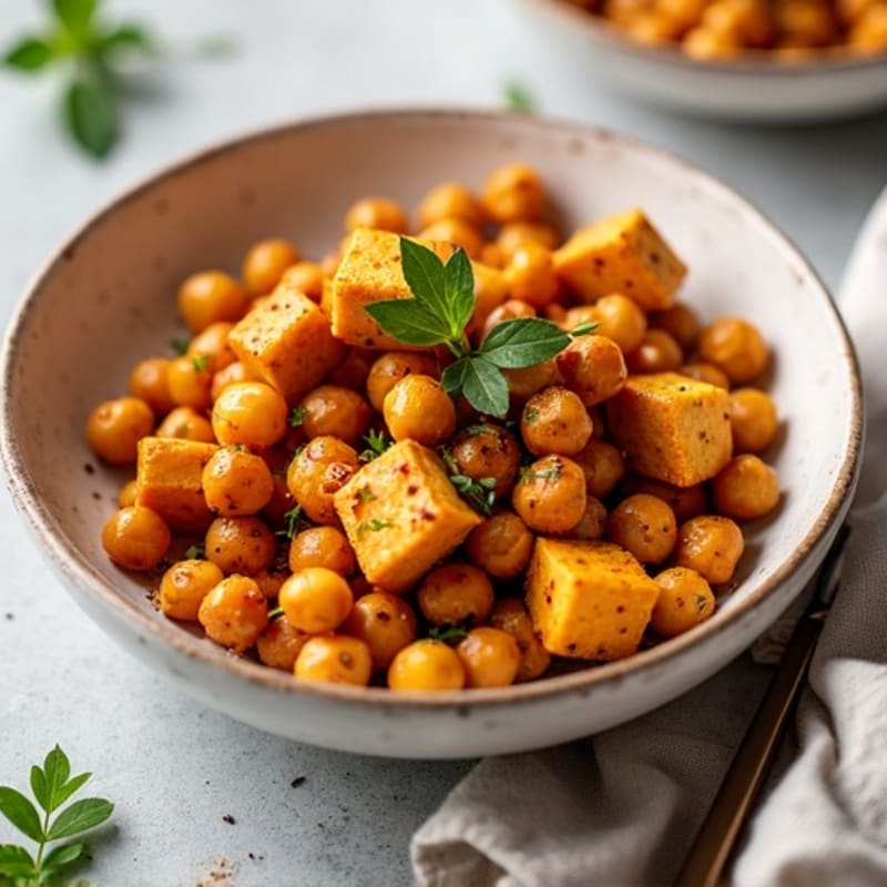 Roasted Spiced Chickpeas
