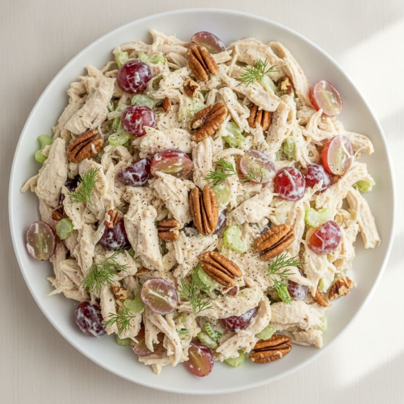 Chicken Salad with Grapes and Pecans
