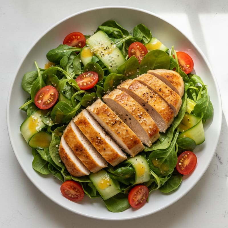 Garden Greens with Citrus Vinaigrette