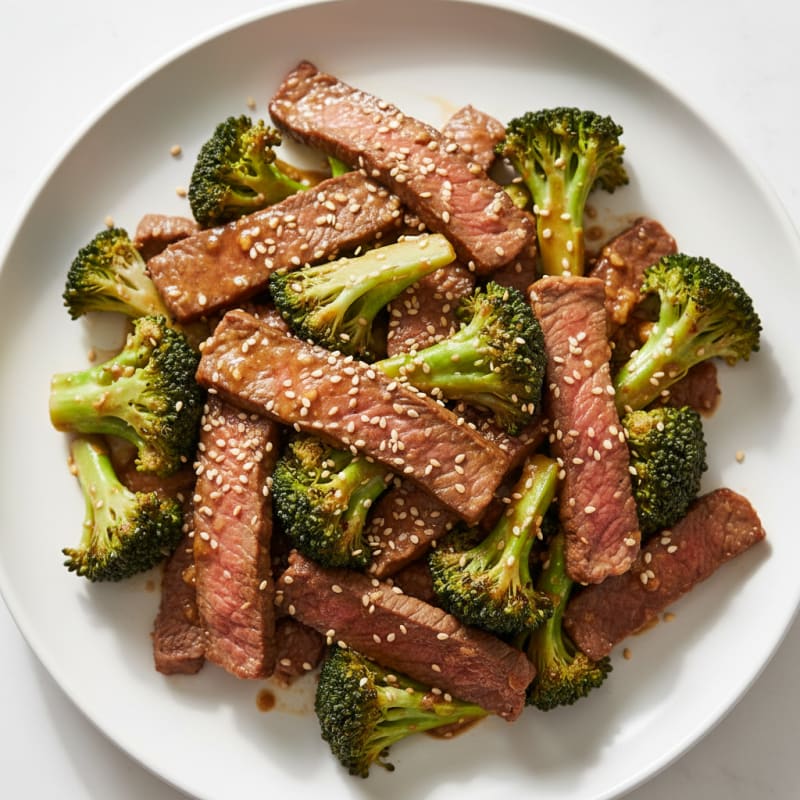 Tender Sesame Beef and Broccoli Stir-Fry