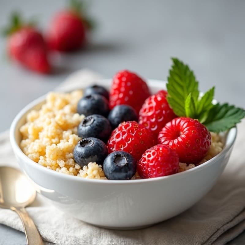 Protein-Packed Berry Quinoa Breakfast Bowl