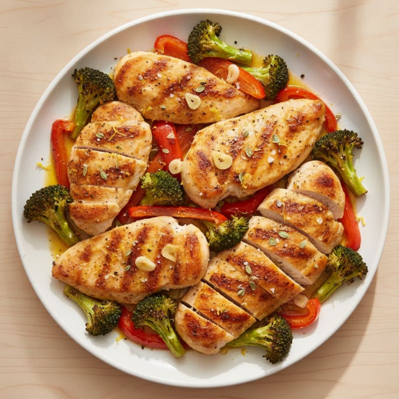 Sheet Pan Lemon Herb Chicken