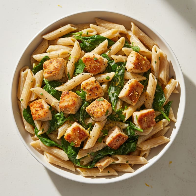 Creamy Lemon Herb Chicken Pasta