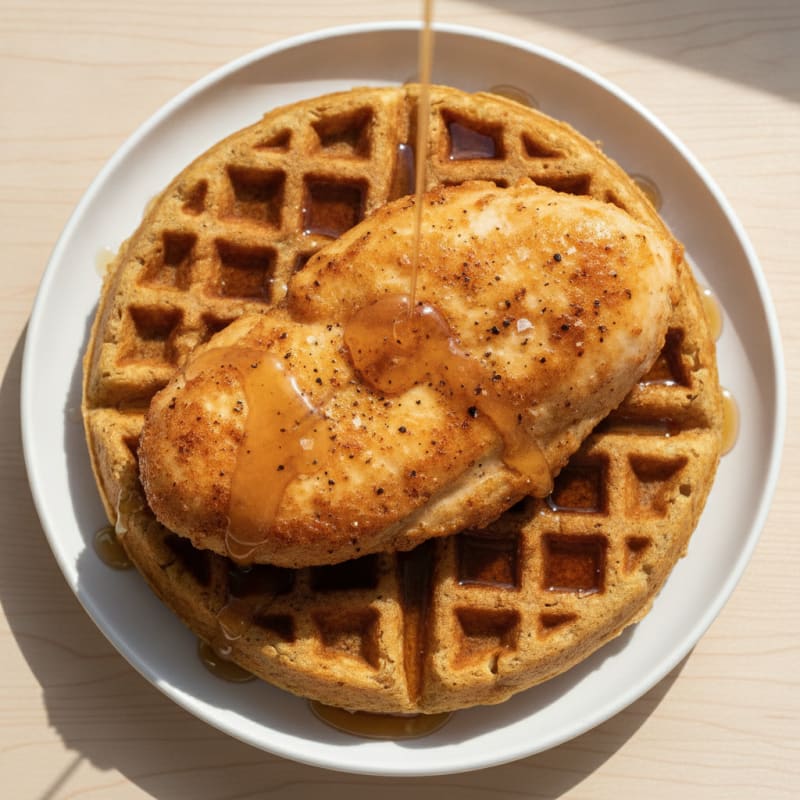 Golden Chicken & Waffles