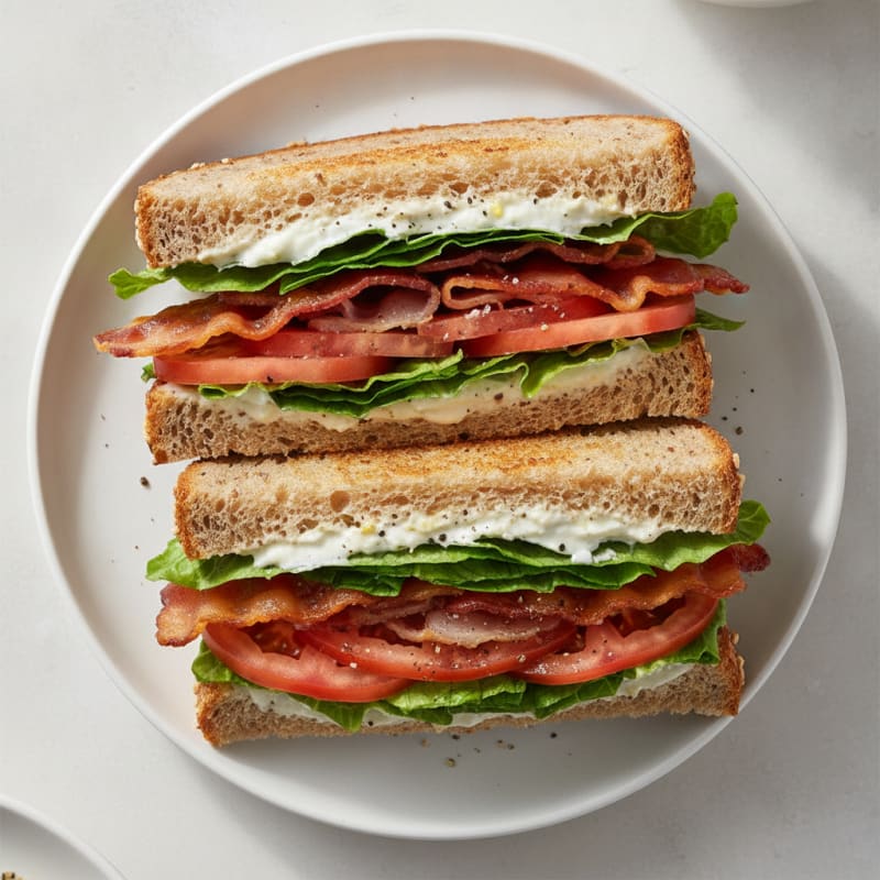 Classic Bacon Lettuce Tomato Sandwich