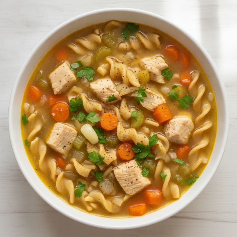 Homestyle Chicken Noodle Soup
