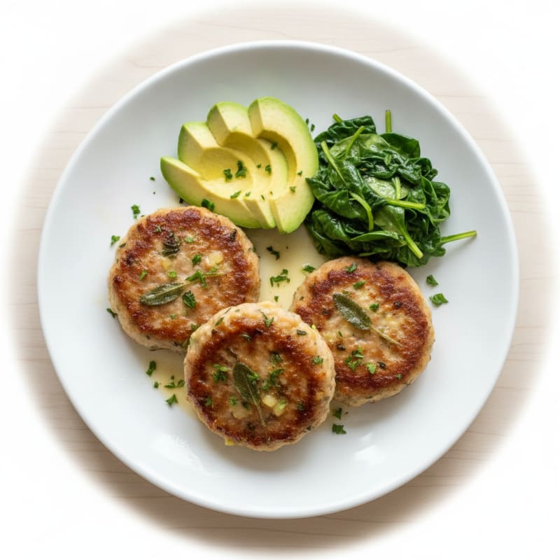 Savory Turkey Breakfast Patties with Herbs