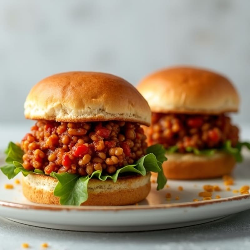 Lean Turkey & Lentil Sloppy Joe Sliders