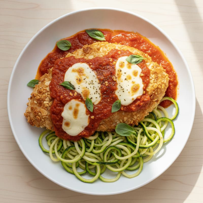 Baked Chicken Parmesan with Marinara