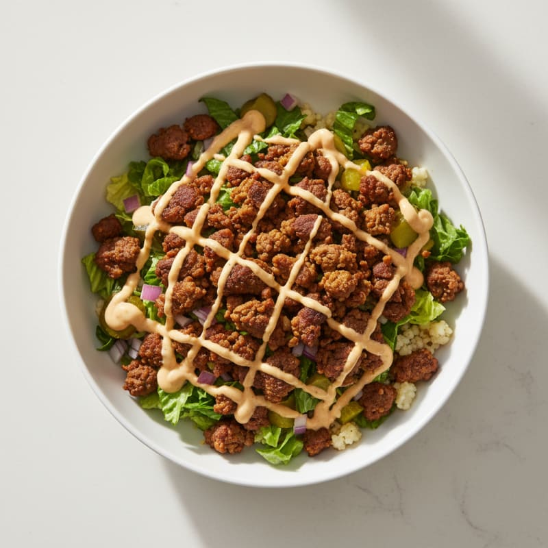 Crispy Beef and Special Sauce Bowl