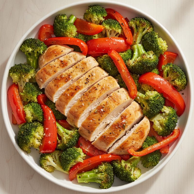 Sheet Pan Lemon Herb Chicken and Veggies