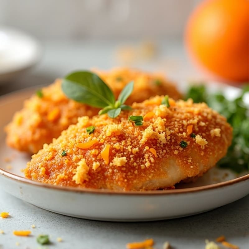 Crispy Baked Orange Chicken