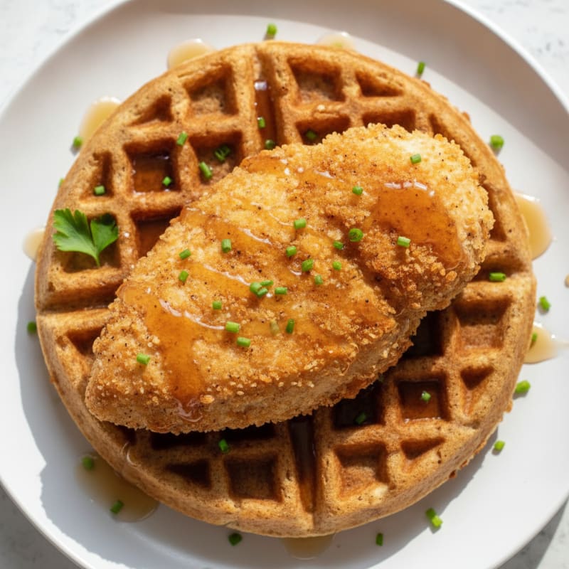 Golden Chicken & Waffles