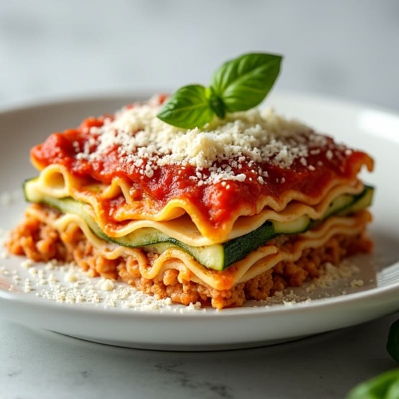 Protein-Packed Turkey Zucchini Lasagna