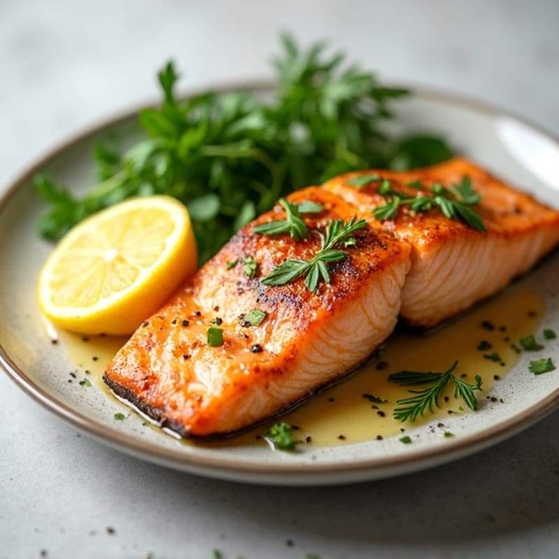 Lemon Herb Grilled Salmon
