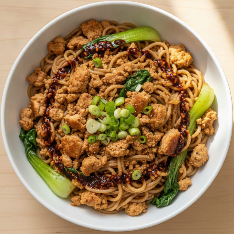 Spicy Sichuan Dan Dan Noodles