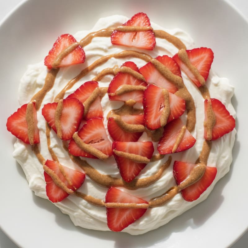 Silky Greek Yogurt Protein Mousse with Berries
