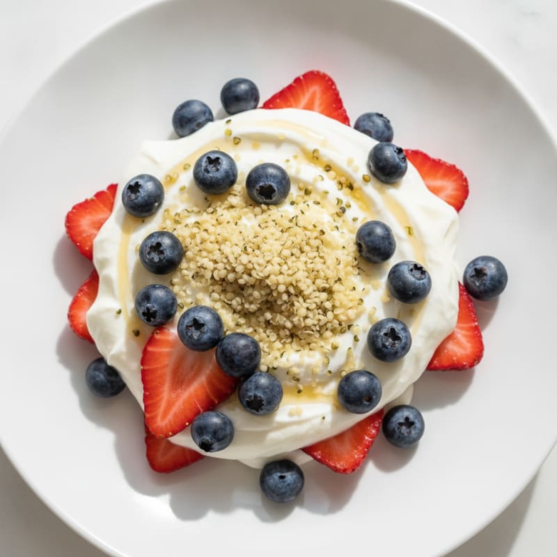 Creamy Greek Yogurt Berry Parfait