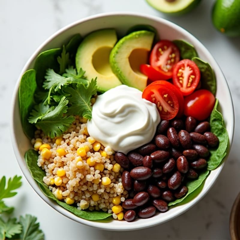 Hearty Black Bean Burrito Bowl