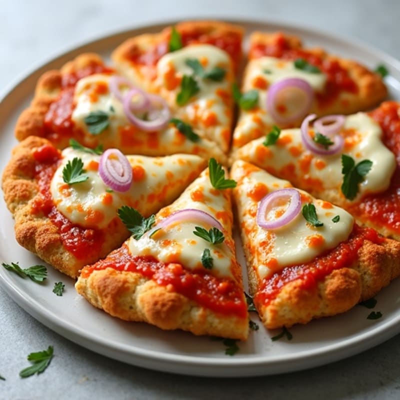 Crispy Sheet Pan Buffalo Chicken Pizza