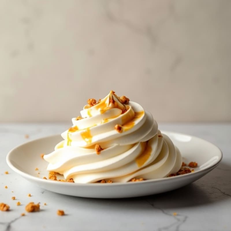 Greek Yogurt Protein Mousse with Almond Butter Swirl