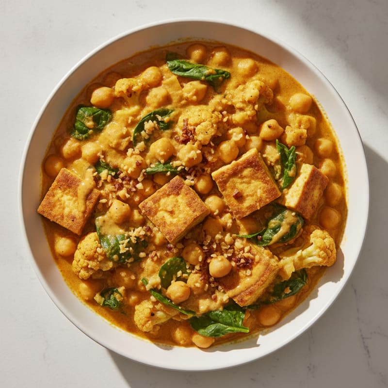 Hearty Chickpea and Vegetable Curry