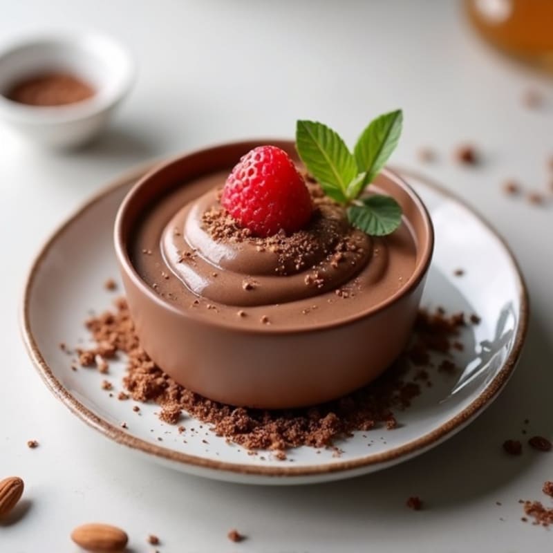 Silky Chocolate Protein Pudding