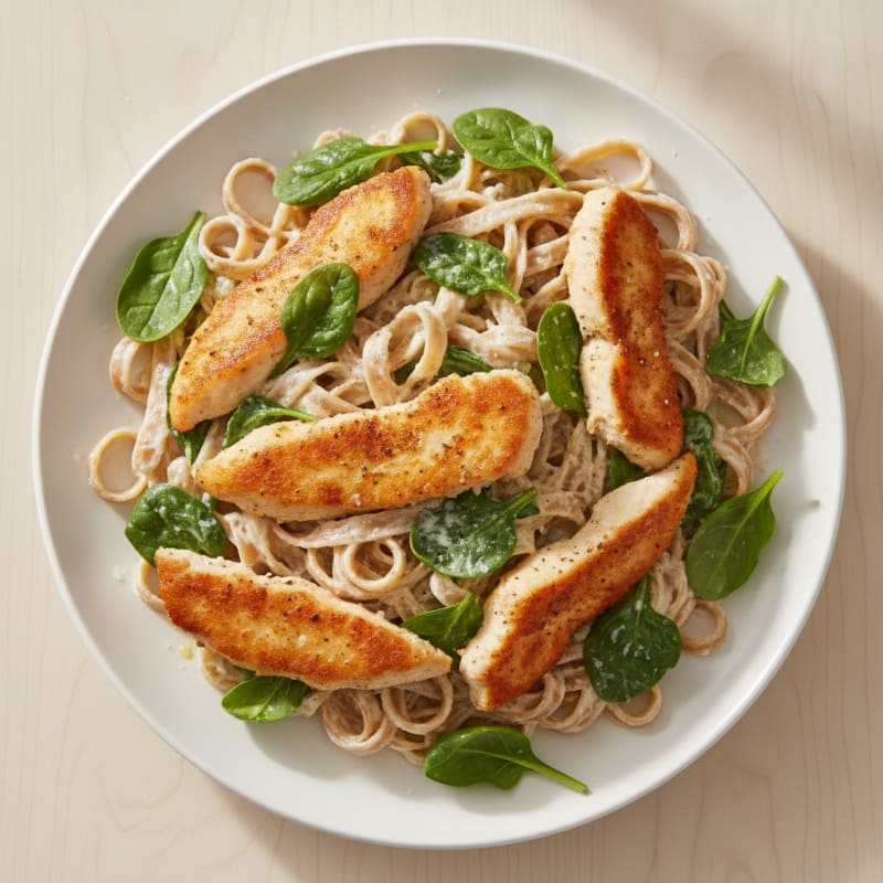 Chicken Alfredo Fettuccine