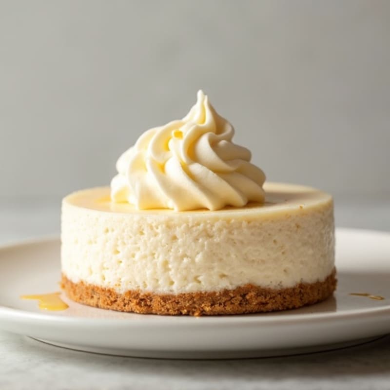 Creamy Greek Yogurt Protein Cheesecake
