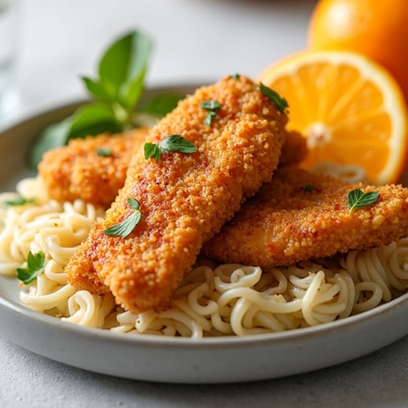 Crispy Air Fryer Orange Chicken