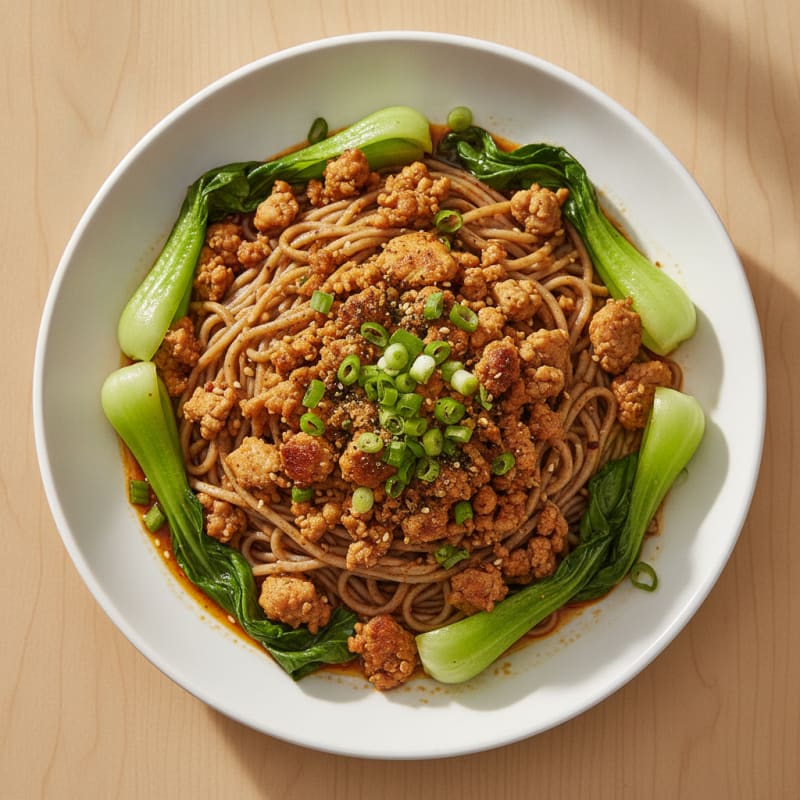 Sichuan Dan Dan Noodles with Chili Oil