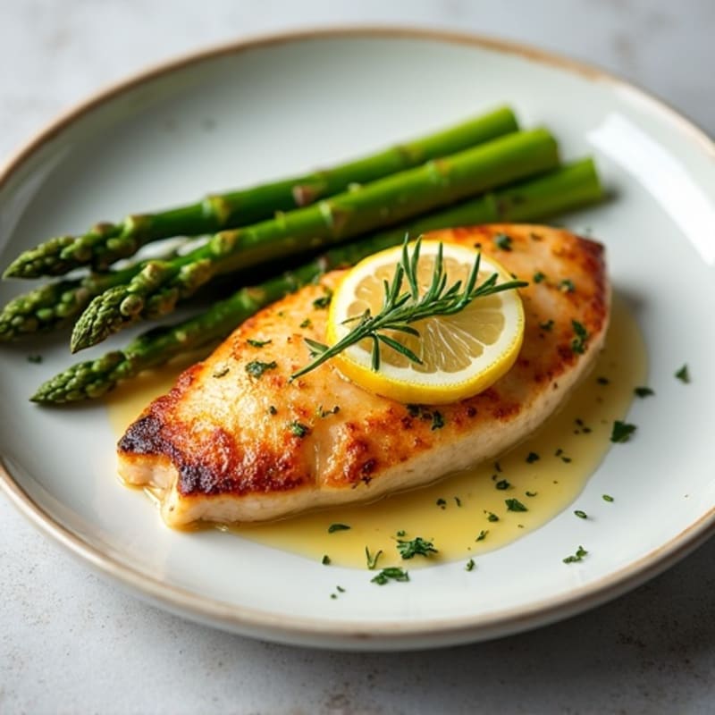 Pan-Seared Lemon-Herb Chicken Breast