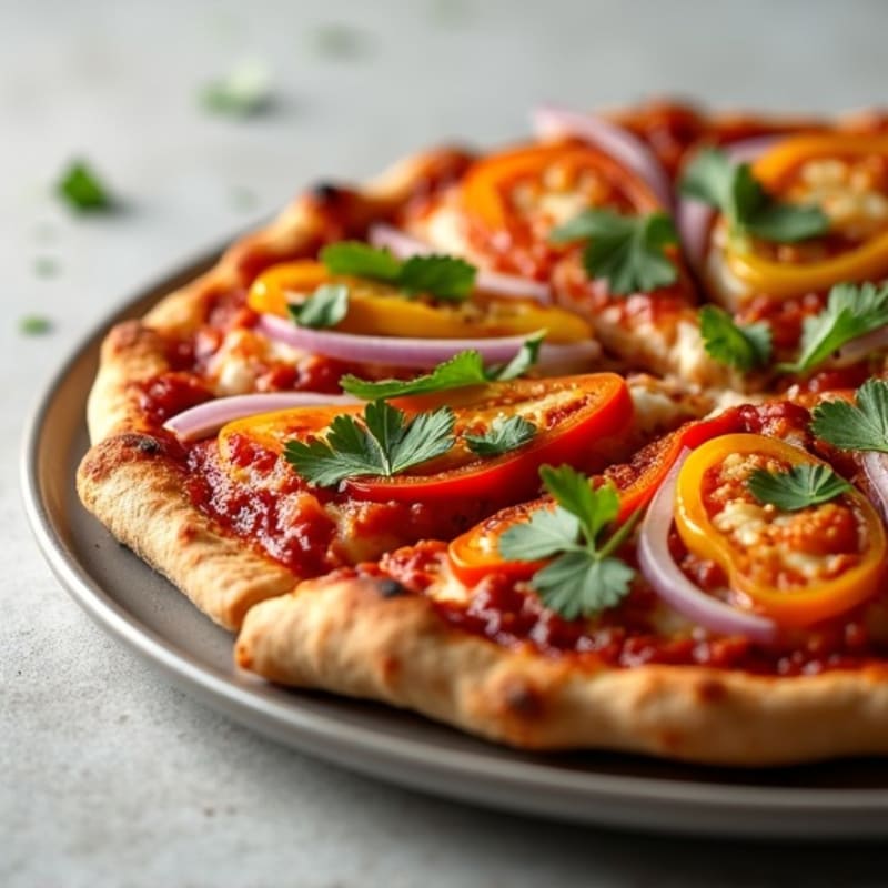 High-Protein BBQ Chicken Pizza