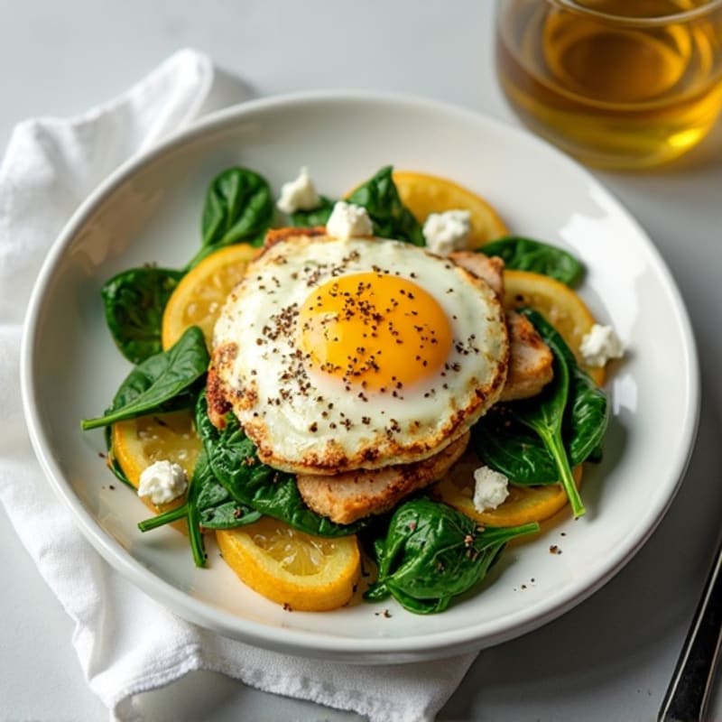 Protein-Packed Spinach and Egg White Scramble