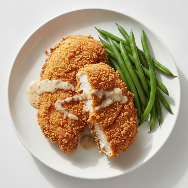 Crispy Buttermilk Fried Chicken