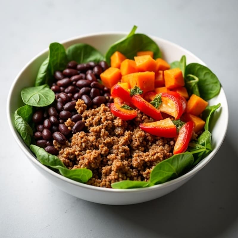 Lean Turkey Sweet Potato Power Bowl
