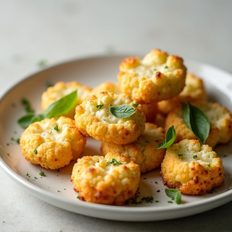 Herb-Garlic Cauliflower Breadsticks