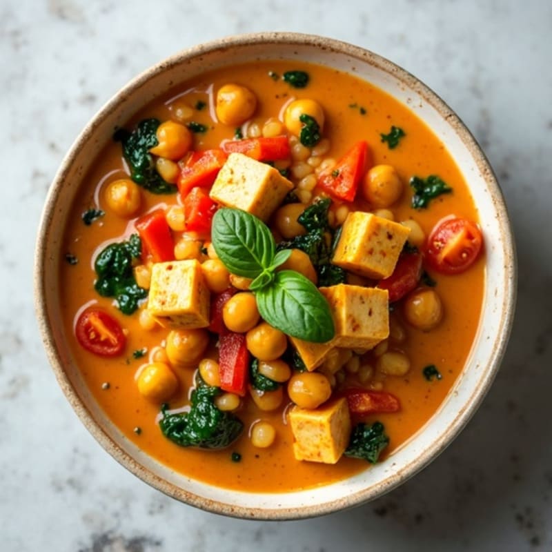 Creamy Chickpea Coconut Curry Stew