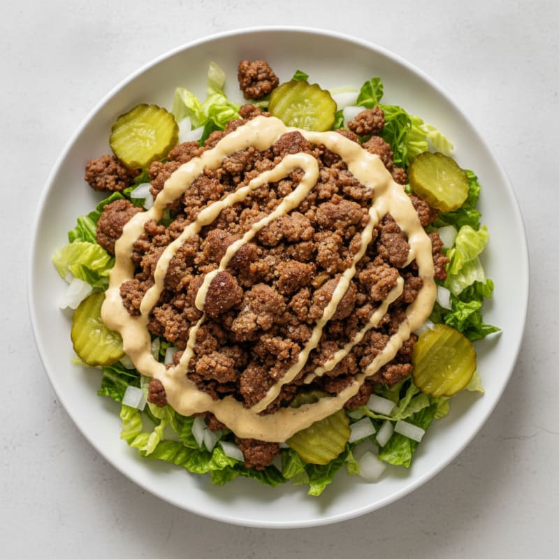 Big Mac Protein Bowl