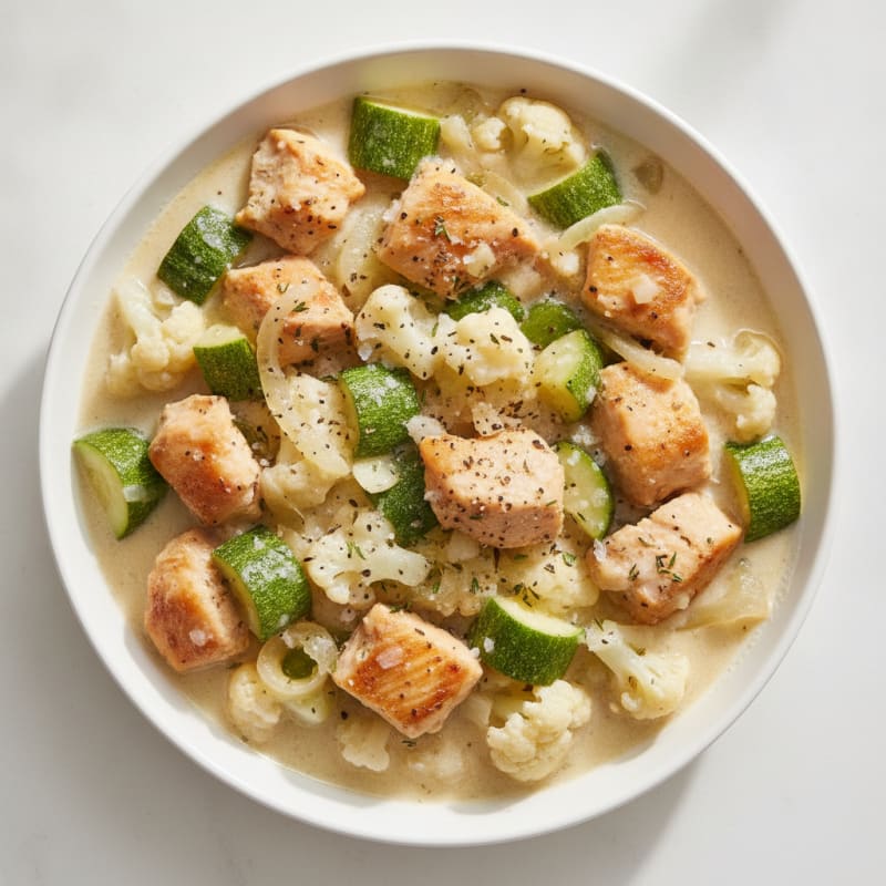 Creamy Chicken and Vegetable Stew