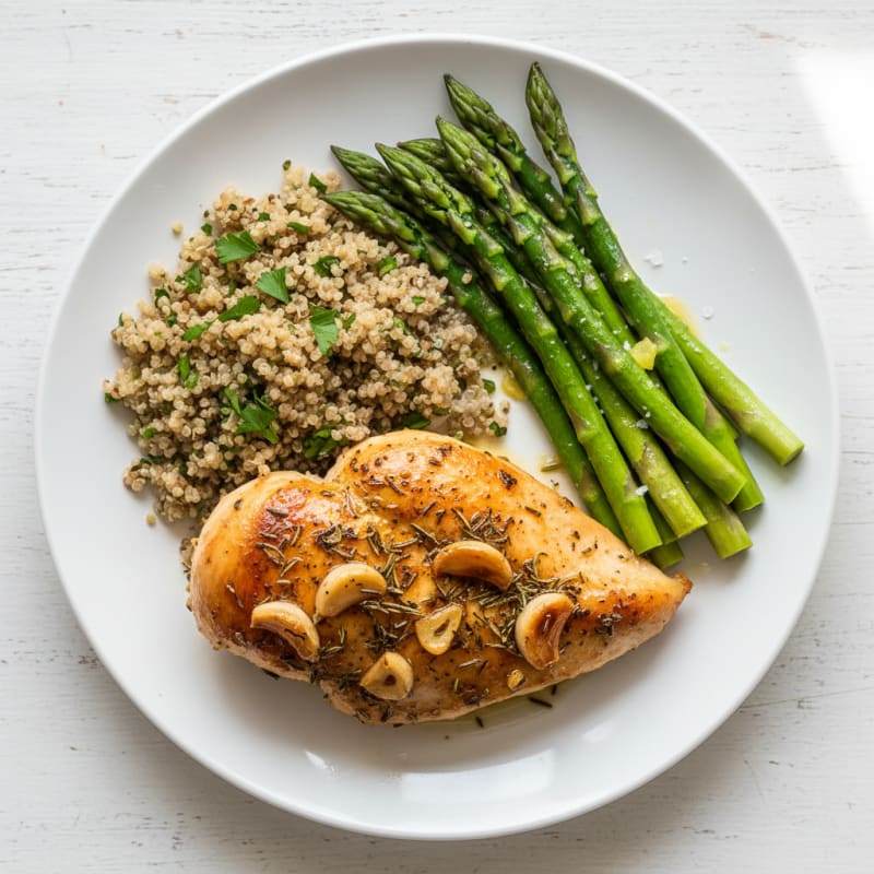 Garlic Herb Roasted Chicken Breast