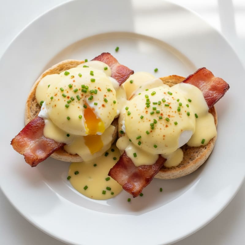Classic Eggs Benedict with Hollandaise