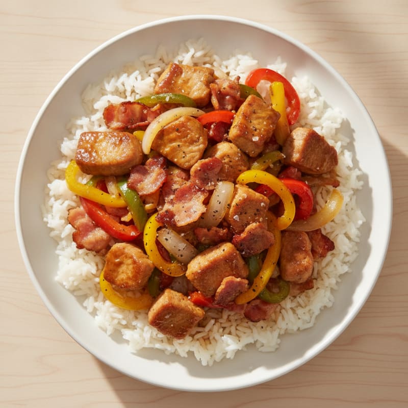 Sweet and Savory Pork Tenderloin Stir-Fry