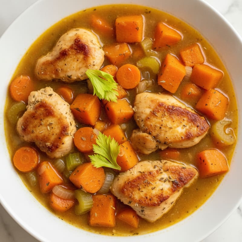Chicken and Sweet Potato Stew