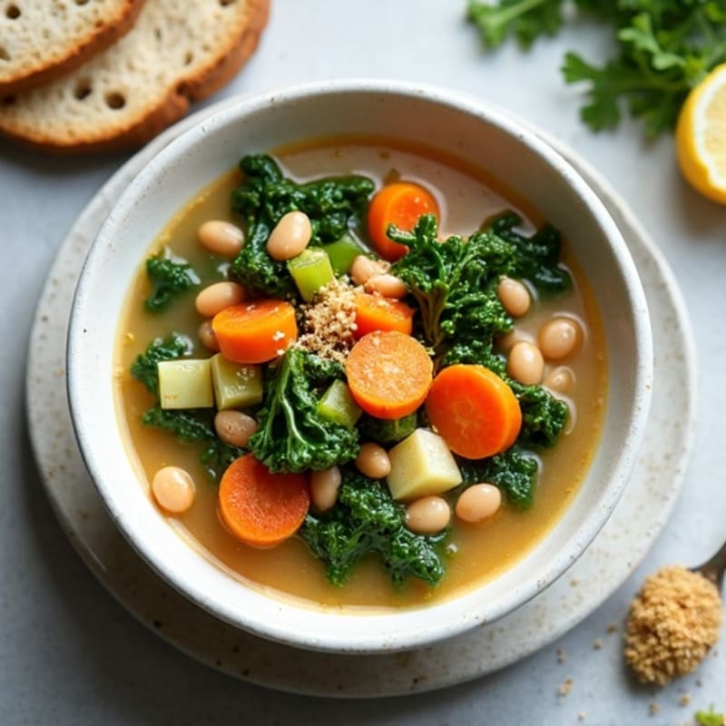Hearty Kale and White Bean Soup