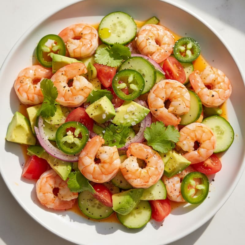 Zesty Chili-Lime Shrimp Ceviche