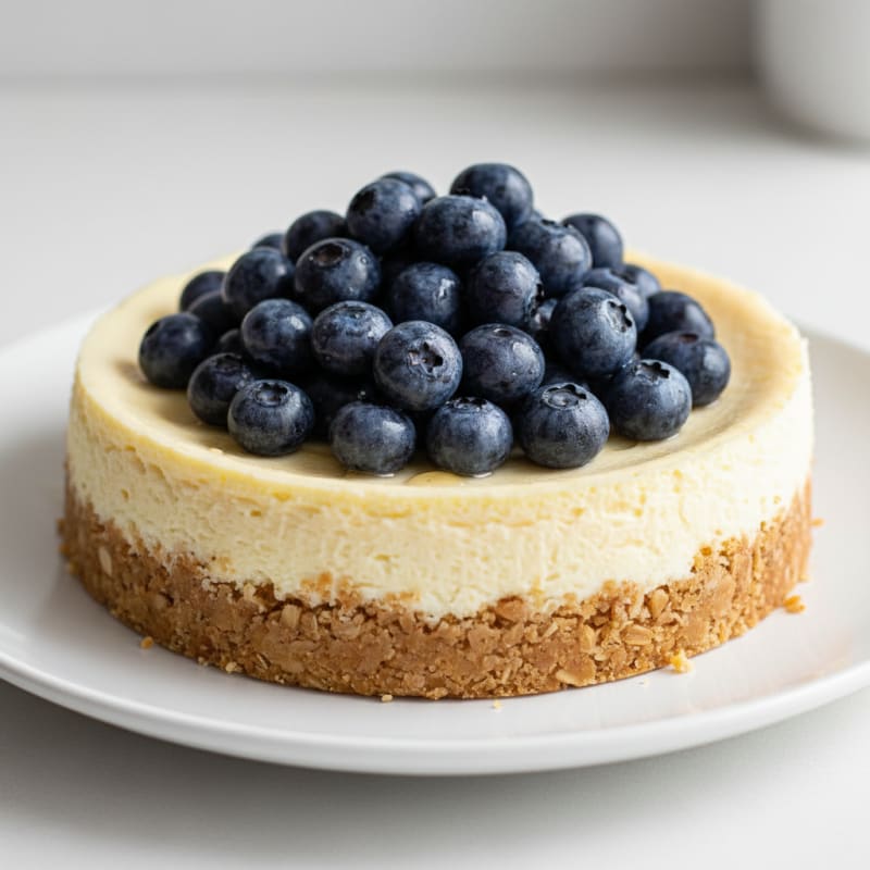 Creamy Greek Yogurt Protein Cheesecake