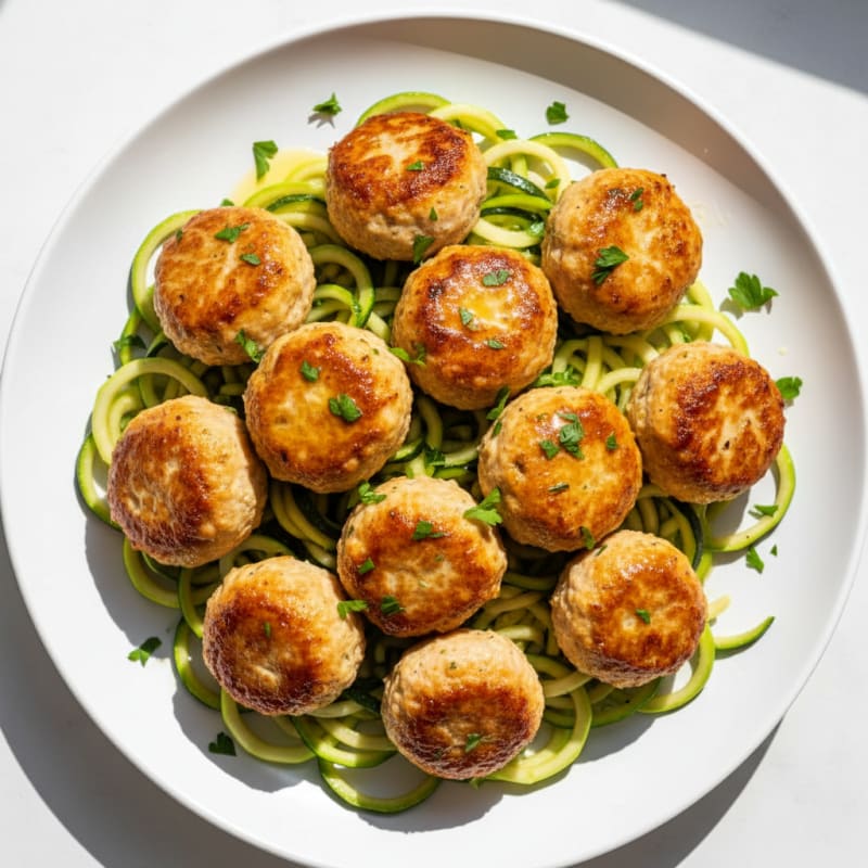 Tender Lemon-Herb Chicken Meatballs