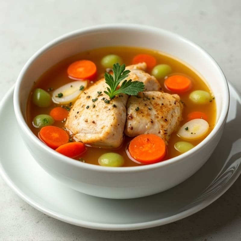 Hearty Chicken Vegetable Soup